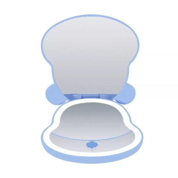 Brand New Care Bears Beary Cute Compact LED Mirror Grumpy Bear Blue - Picture 8 of 9